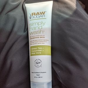 Raw sugar simply hand wash